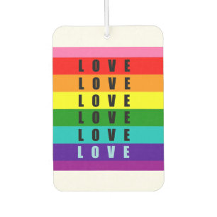 Celebrate love, pride, and authenticity  air freshener
