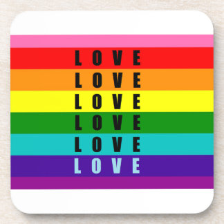 Celebrate love, pride, and authenticity  coaster