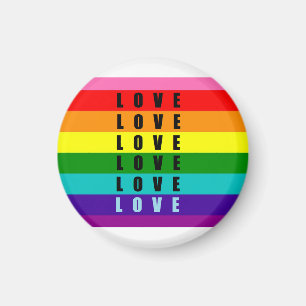 Celebrate love, pride, and authenticity magnet