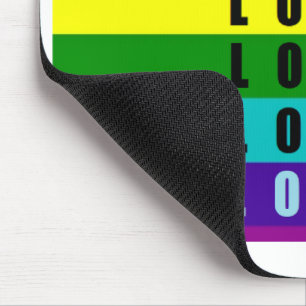 Celebrate love, pride, and authenticity  mouse pad
