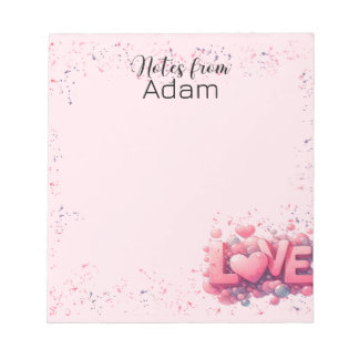 Celebrate Love with Our Exclusive Valentine's Day Notepad