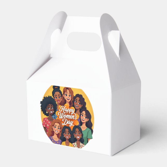 Celebrate March 8 International Women’s Day with b Favor Box (Front Side)