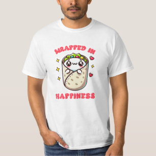 Celebrate Mexican Cuisine with Burrito Designs T-Shirt
