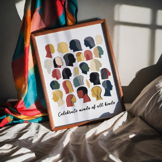 Celebrate Minds of All Kinds Poster