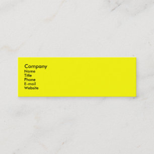 Celebrate Mini Business Card