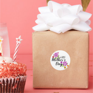 Celebrate Mom & Joy: Happy Mother's Day Collection Classic Round Sticker