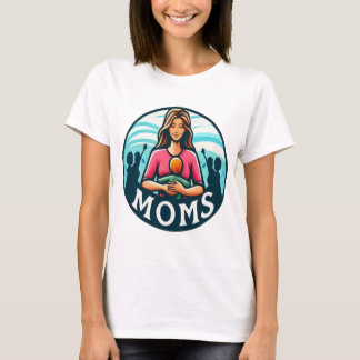 Celebrate Mom with 'Moms Make a Difference' Women T-Shirt
