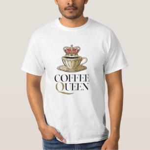 Celebrate Mornings with Coffee Designs T-Shirt