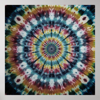 Celebrate National Tye-Dye Day With Striking Wall Poster