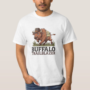 Celebrate Nature with Buffalo Art T-Shirt