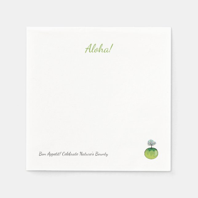 Celebrate Nature's Bounty Napkin (Front)
