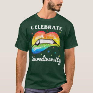 Celebrate Neurodiversity ADHD Deserve Appreciation T-Shirt