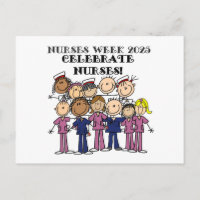 Celebrate Nurses Week 2025 Stick Figure Nurse