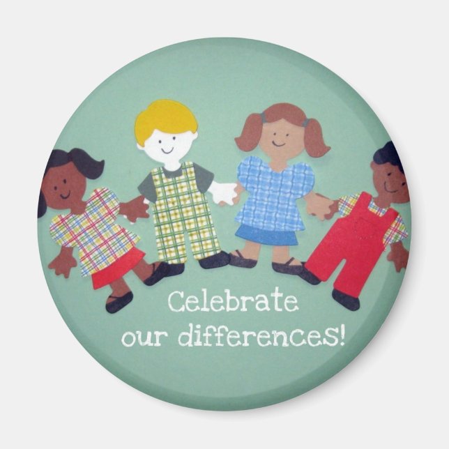 Celebrate Our Differences! Magnet (Front)