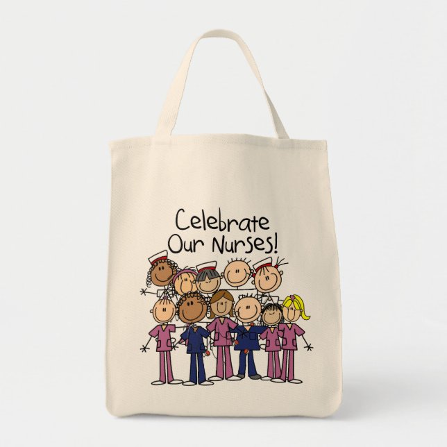 Celebrate Our Nurses Tote Bag (Front)