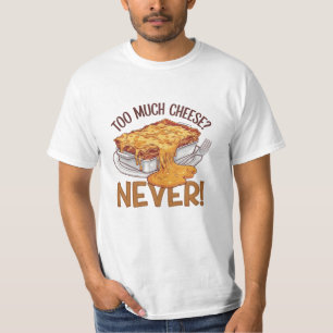 Celebrate Pasta Love with Cheesy Art T-Shirt