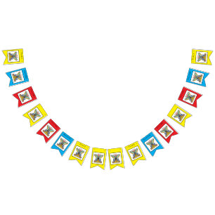 CELEBRATE PEACE BUNTING FLAGS
