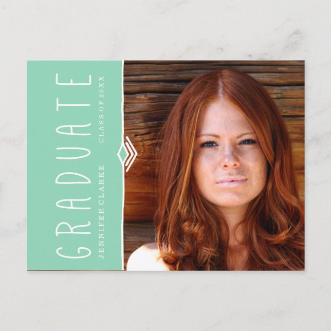 CELEBRATE PHOTO GRADUATION PARTY INVITATION (Front)