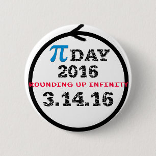 Celebrate Pi Day 2 Inch Round Button