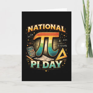 Celebrate Pi Holiday Card