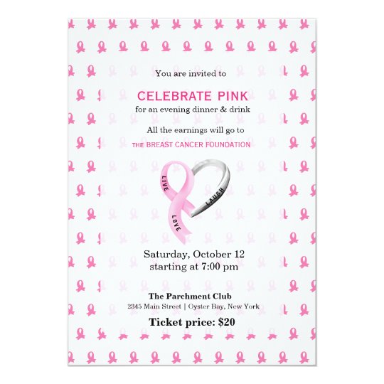 Celebrate Pink event Card