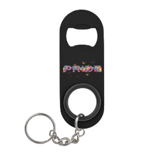 Celebrate Pride Stainless Steel Bottle Opener Keychain Bottle Opener