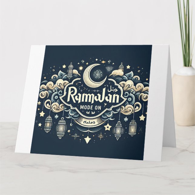 Celebrate Ramadan with Ramadan ModeOn Card (Front)