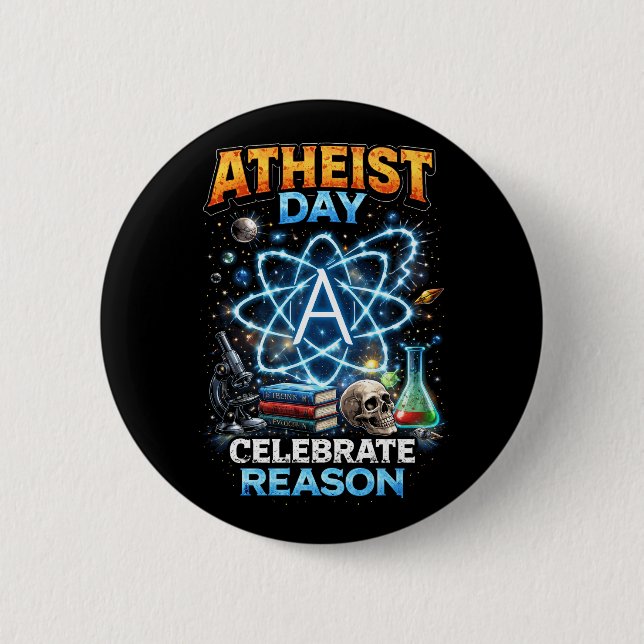 Celebrate Reason 2 Inch Round Button (Front)