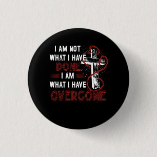 Celebrate Recovery T-Shirt Christian Cross Jesus C 1 Inch Round Button