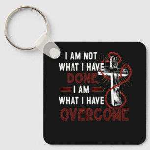 Celebrate Recovery T-Shirt Christian Cross Jesus C Keychain