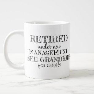 Celebrate Retirement Customizable Photo Gift Large Coffee Mug