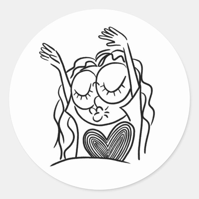 Celebrate! Round Sticker (Front)