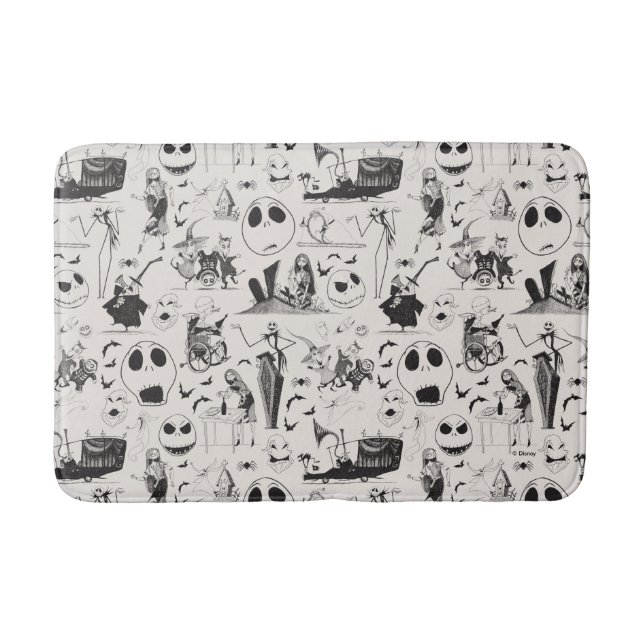 Celebrate Spooky - Pattern Bath Mat (Front)
