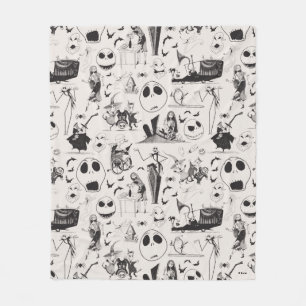 Celebrate Spooky - Pattern Fleece Blanket