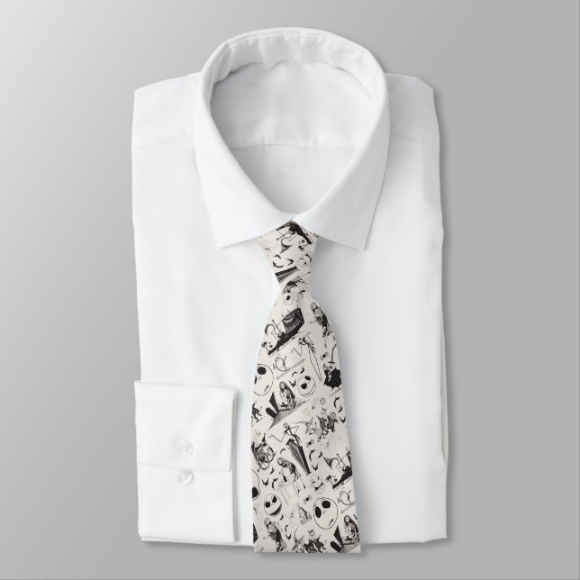 Celebrate Spooky - Pattern Tie (Tied)