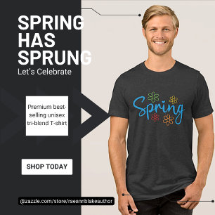 Celebrate Springtime Unisex Tri-Blend Shirt