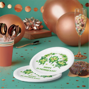 Celebrate St. Patrick’s Day Paper Plate