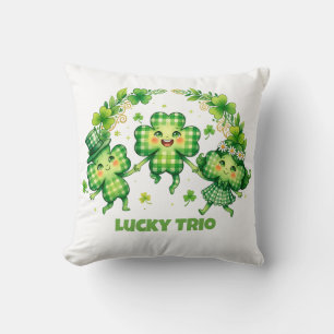 Celebrate St. Patrick’s Day Throw Pillow