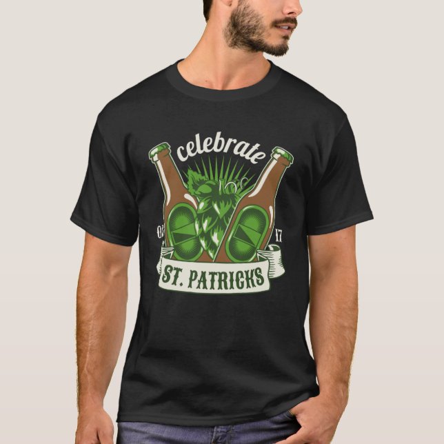 Celebrate St Patricks 0317 T-Shirt (Front)