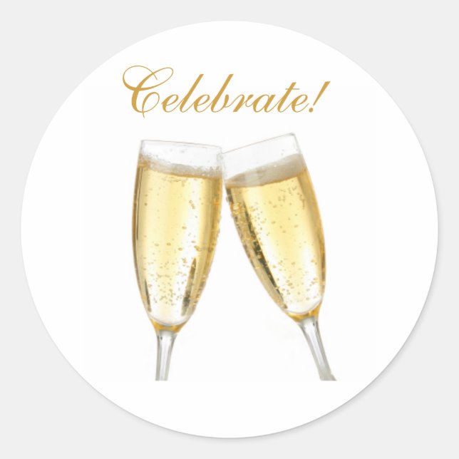 Celebrate!  Sticker (Front)
