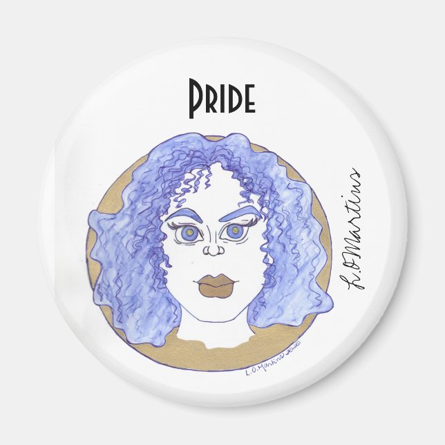 Celebrate Strong Women - Pride Magnet (Front)
