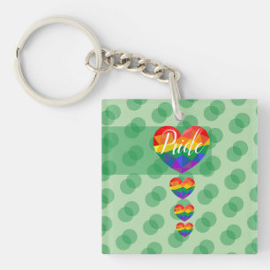Celebrate sweetness and colour with this Rainbow Keychain