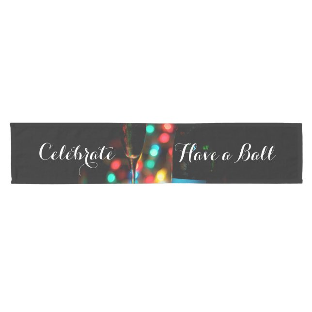 Celebrate Table Runner by RoseWrites (Horizontal)