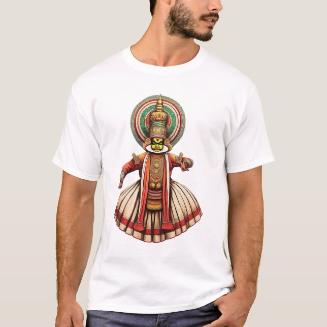 Celebrate the Art of Kathakali T-Shirt (Front)