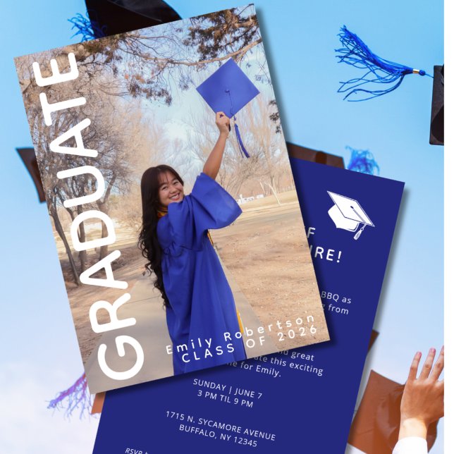 Celebrate the Graduation Party Invitation (Créateur téléchargé)