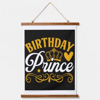 Celebrate the Little King in Your Life Hanging Tapestry