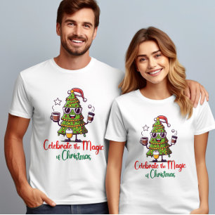 Celebrate the magic of Christmas Tree T-Shirt