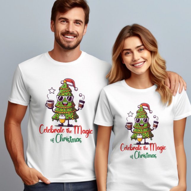 Celebrate the magic of Christmas Tree T-Shirt (Creator Uploaded)