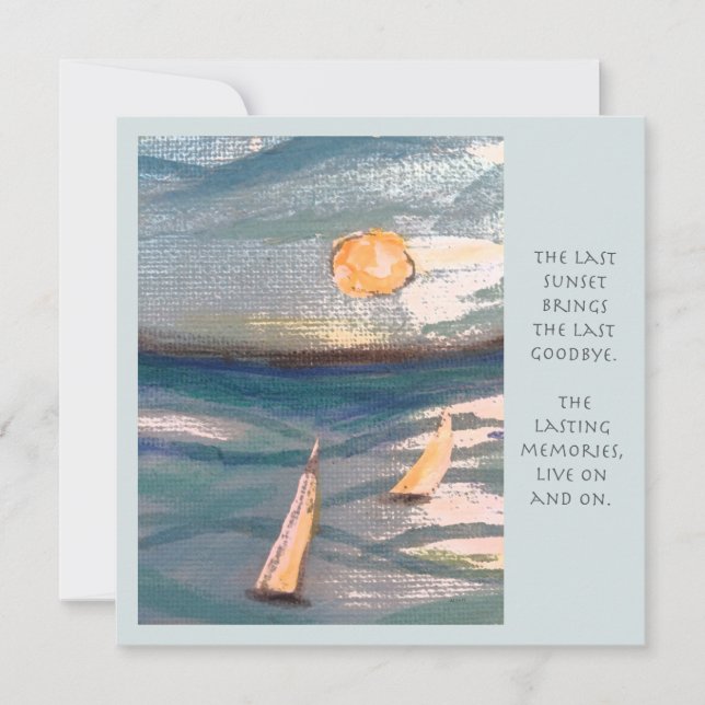Celebrate the memories. invitation (Front)
