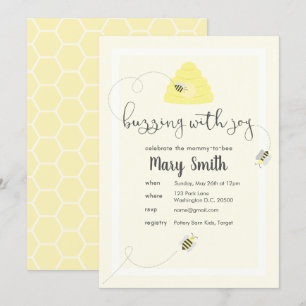 Celebrate the Mommy-to-Bee Invitation